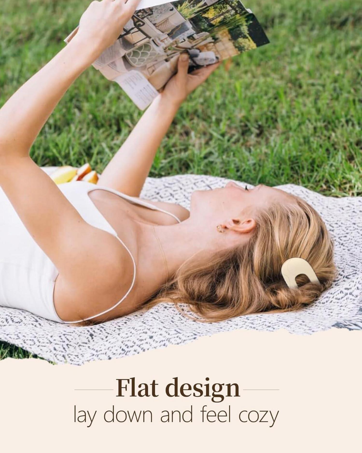 Kleine Haarklammern Set 8pcs Damen Mädchen 2 Stile Hair Claw Clips 4