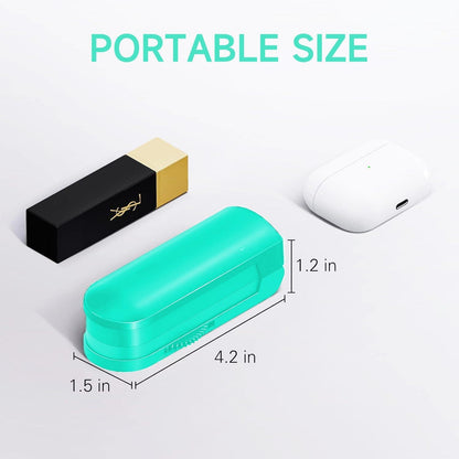 Tablettenteiler Pillenschneider für Kleine Tabletten mit Pinsel und Pinzette