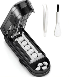 Tablettenteiler Schwarz Klein Tabletten Schneider Pillenteiler Pinsel