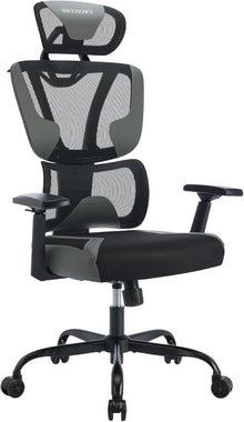 Ergonomischer Bürostuhl mit verstellbarer Lendenwirbelstütze