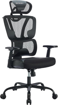 Ergonomischer Bürostuhl mit verstellbarer Lendenwirbelstütze
