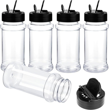 Gewürzdosen Set Kunststoff 120ml 5-teilig Streudeckel & Ausgießer