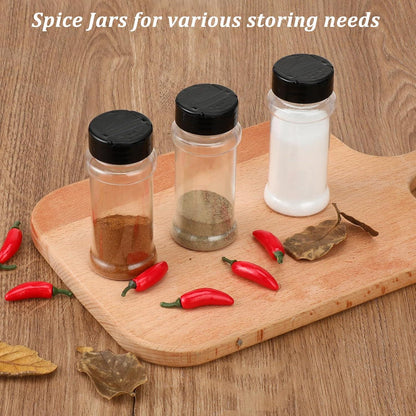 Gewürzdosen Set Kunststoff 120ml 5-teilig Streudeckel & Ausgießer