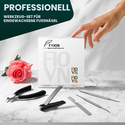 Pediküre Set 5-teilig – Nagelpflege Profi für Füße & Hände