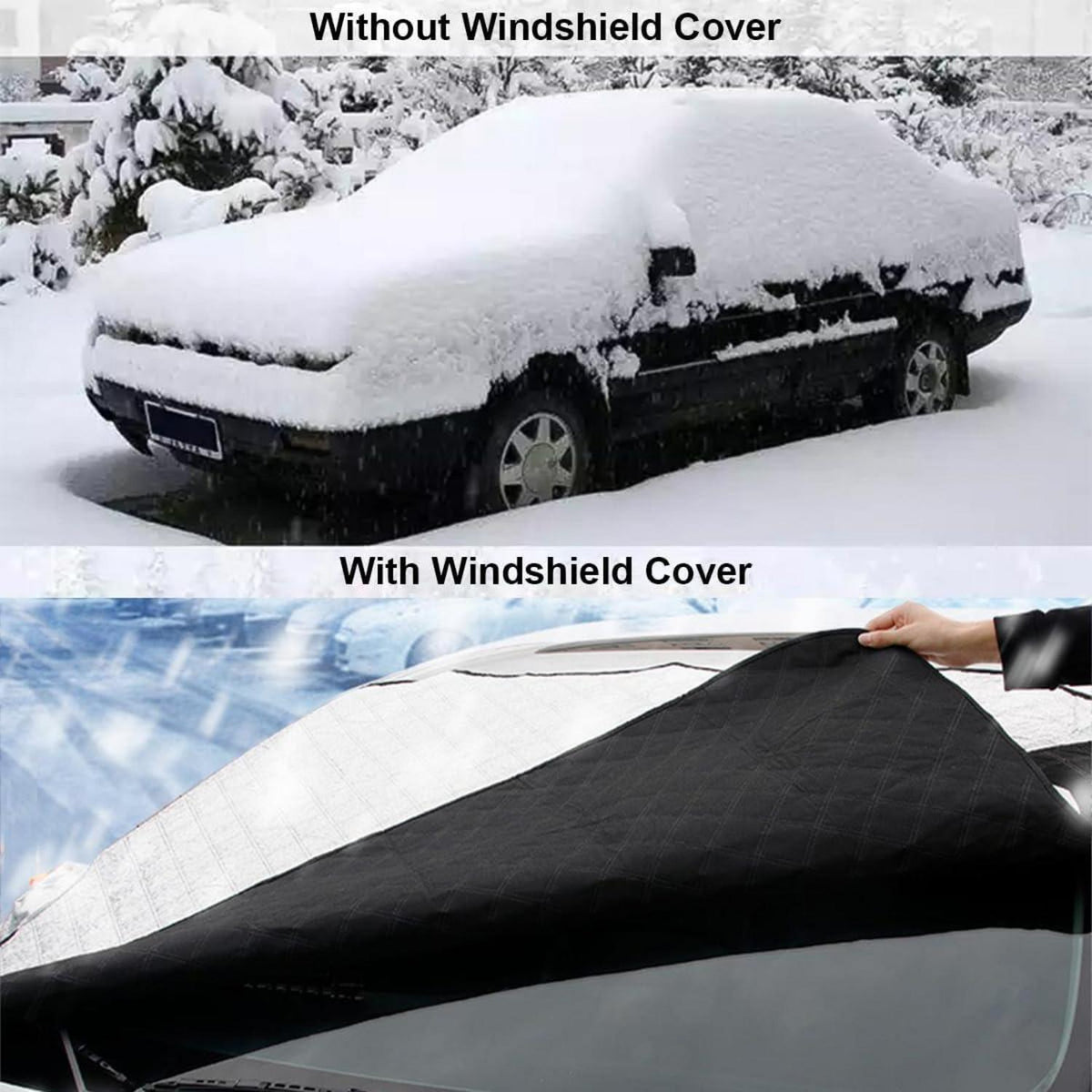 Auto Heckscheibenabdeckung Schnee Schutz Sonnenschutz Winter