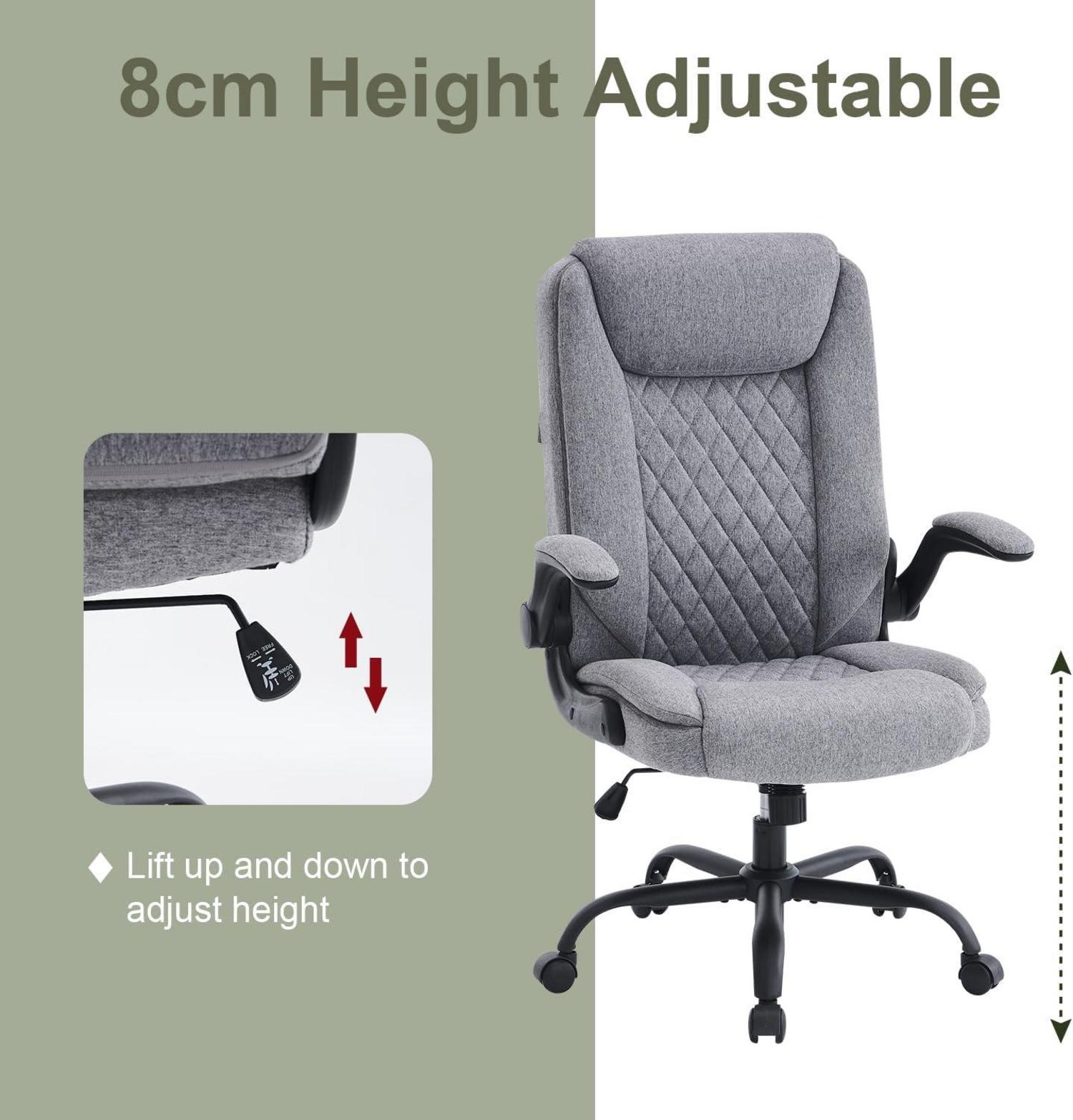 Ergonomischer Bürostuhl mit Armlehne, hohe
