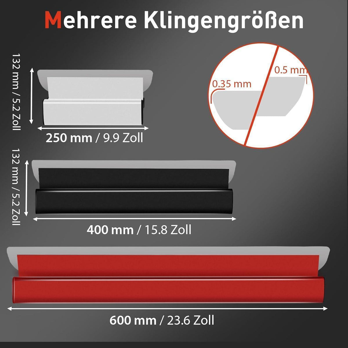 VKE Flächenspachtel Set Profi mit Teleskopstange & Zubehör