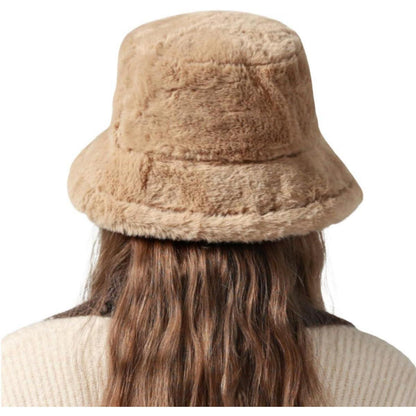 Flauschige Winter Fischerhut Damen – Warm & Bequem Khaki