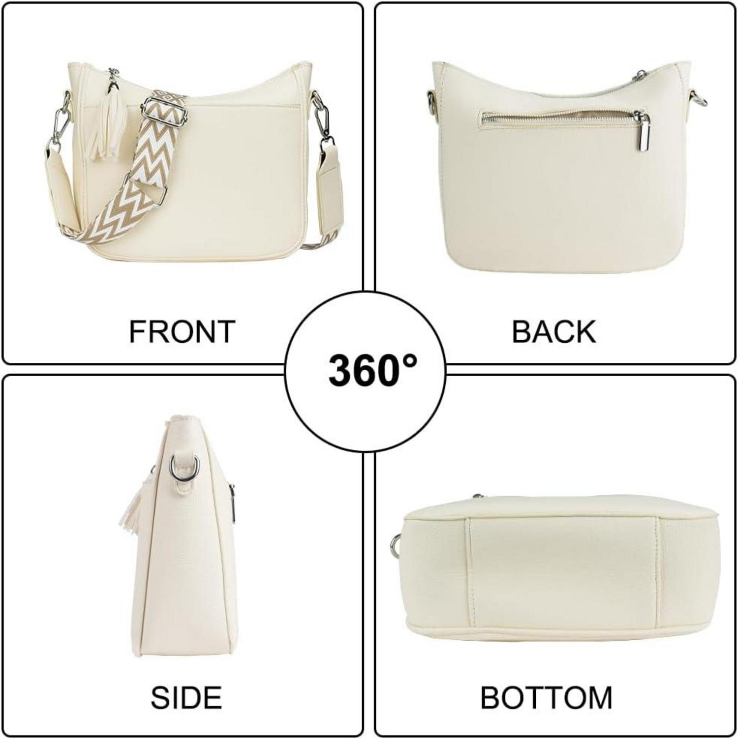 Umhängetasche Damen Crossbody Bag Verstellbarer Schultergurt