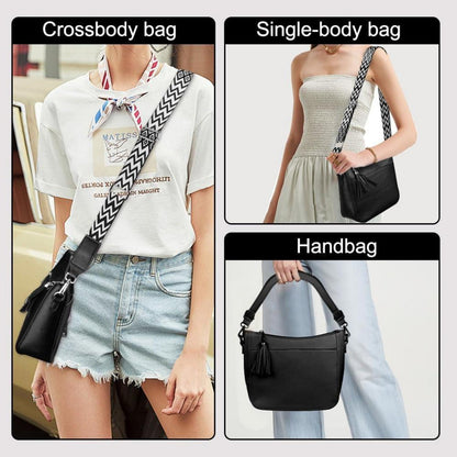 Damen Umhängetasche Handtasche Crossbody Bag Verstellbarer Schultergurt Blau