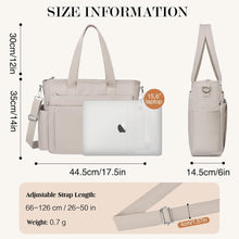 TEUEN Leichte Nylon Handtasche Damen Groß 23L - Crossbody
