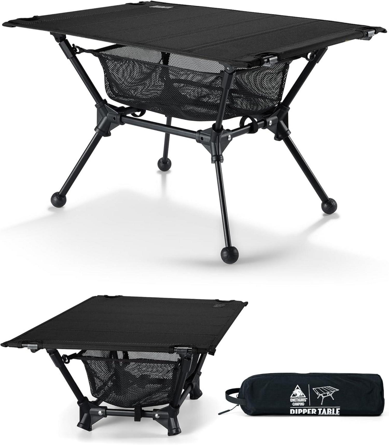 Faltbarer Campingtisch Klapptisch mit Tragetasche 60 x 40 x 37 cm