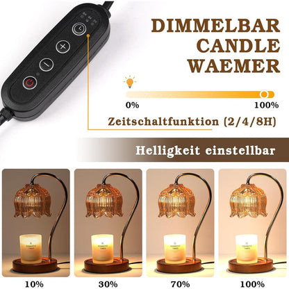 Valentinstag Kerzenwärmer Lampe Geschenk Frauen Duft Vintage