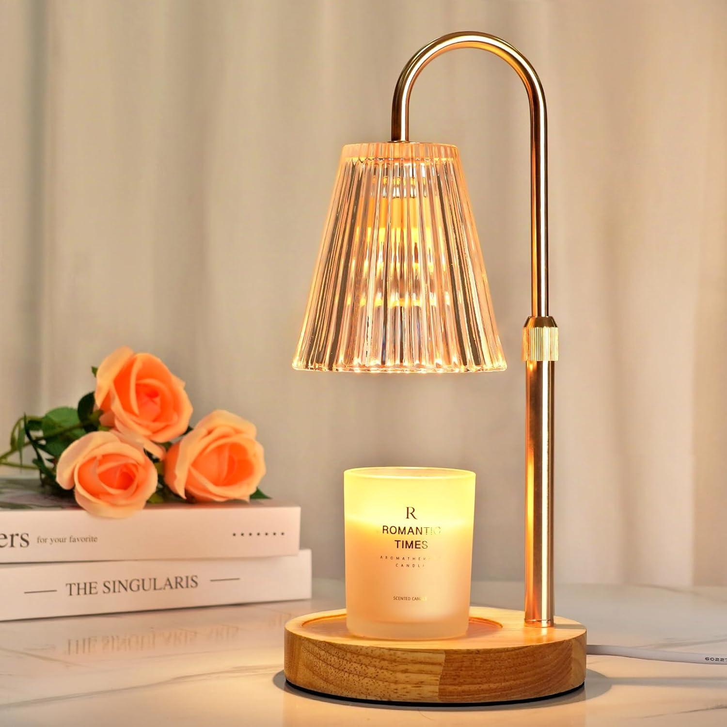 Valentinstag Kerzenwärmer Lampe Candle Warmer Duftlampe Timer Dimmer