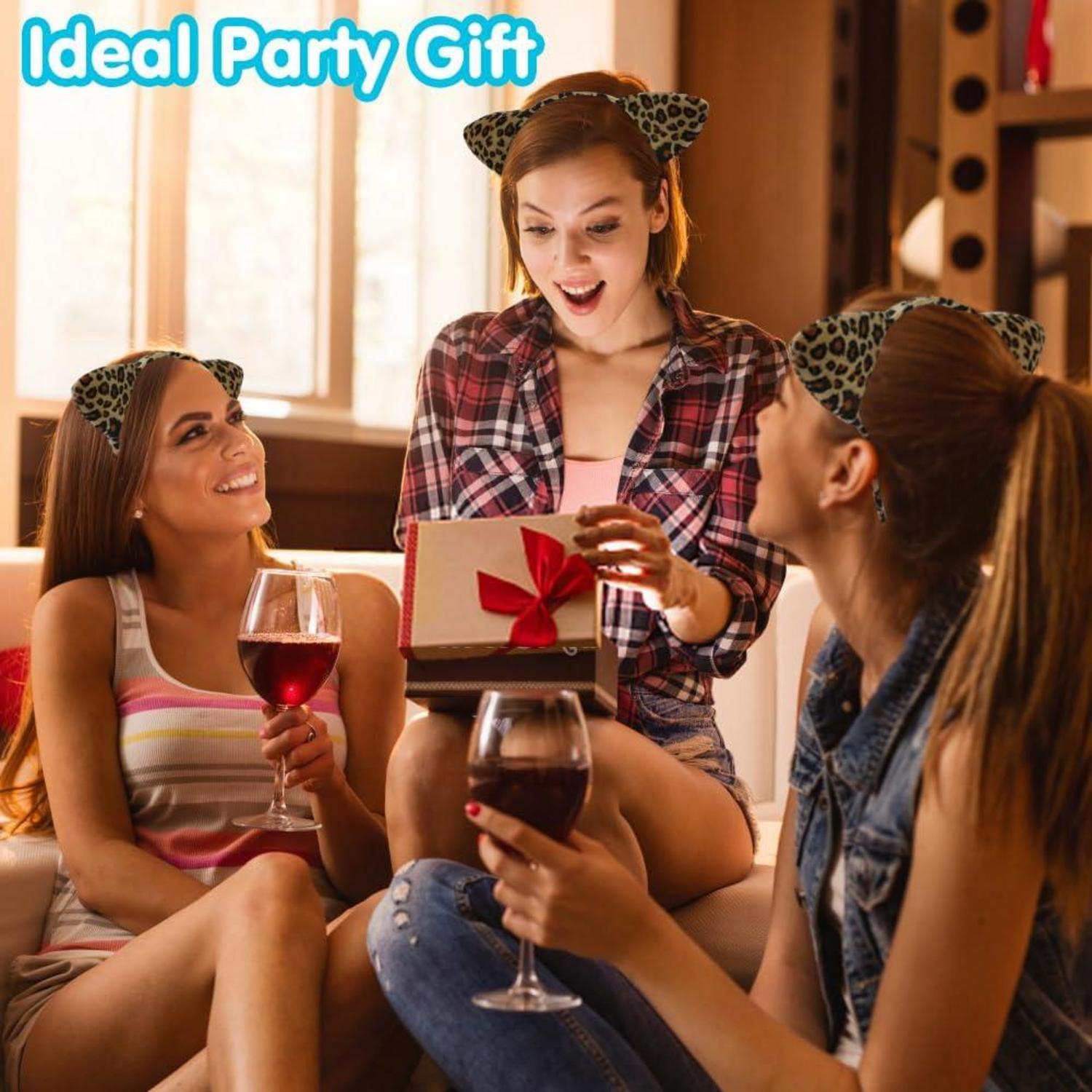 Tier Haarreifen 12er Set Plüschtierstirnband Kinder Mottoparty