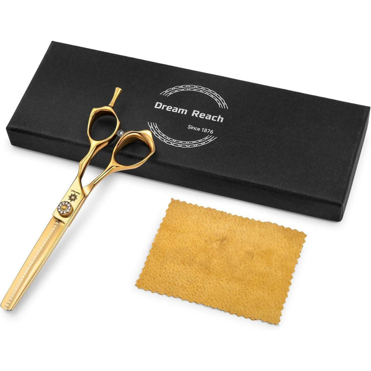 Professionelle Haarschneideschere 440C Edelstahl – Ergonomisch & Handgefertigt