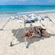 Rhino Valley Strandmuschel UPF50+ Sonnenschutz 8 Sandschaufeln 4