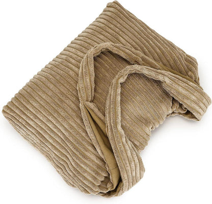Große Damen Handtasche Plüsch Schultertasche Lila 30,5x26x9cm