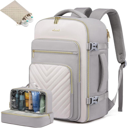 Handgepäck Rucksack 40L Damen Wasserdicht Laptop 17