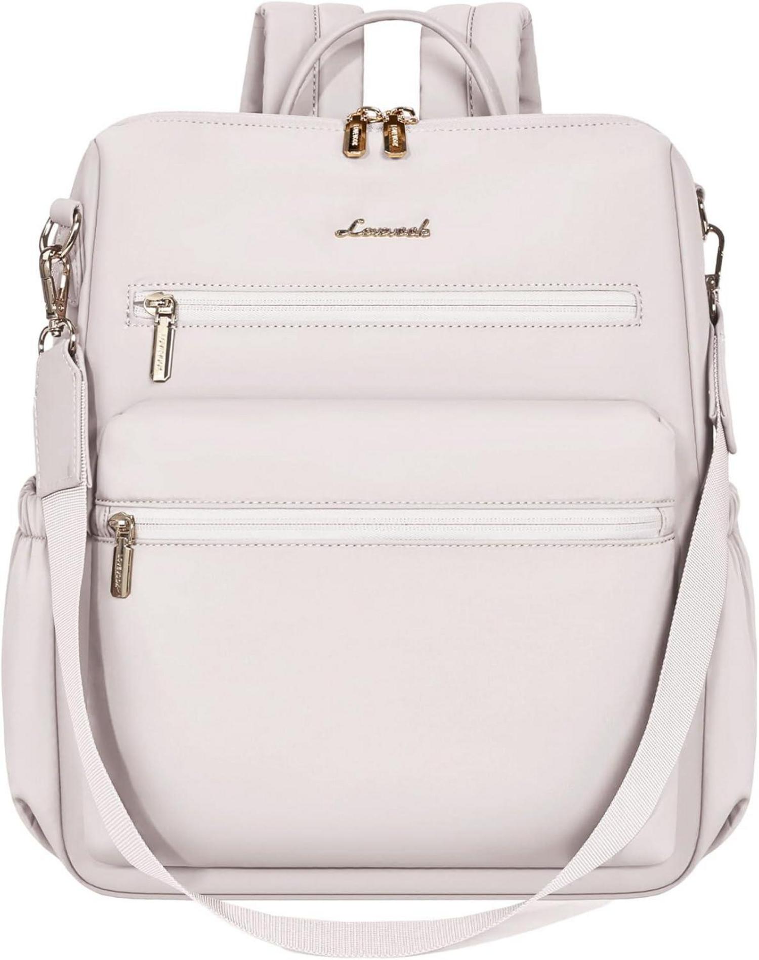 Damenrucksack Klein Wasserdichter 2in1 Cityrucksack Schwarz