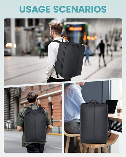 45L Handgepäck Rucksack, 17.3 zoll Laptop Reiserucksack für Herren und Damen