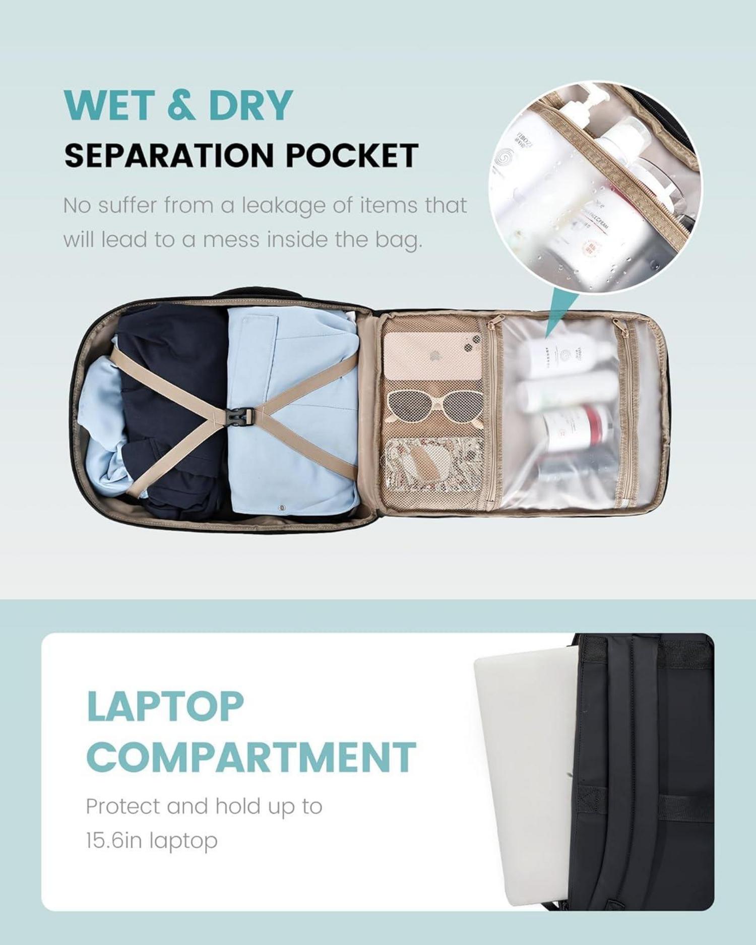 Handgepäck Reiserucksack Laptop Rucksack 45L Business Trip