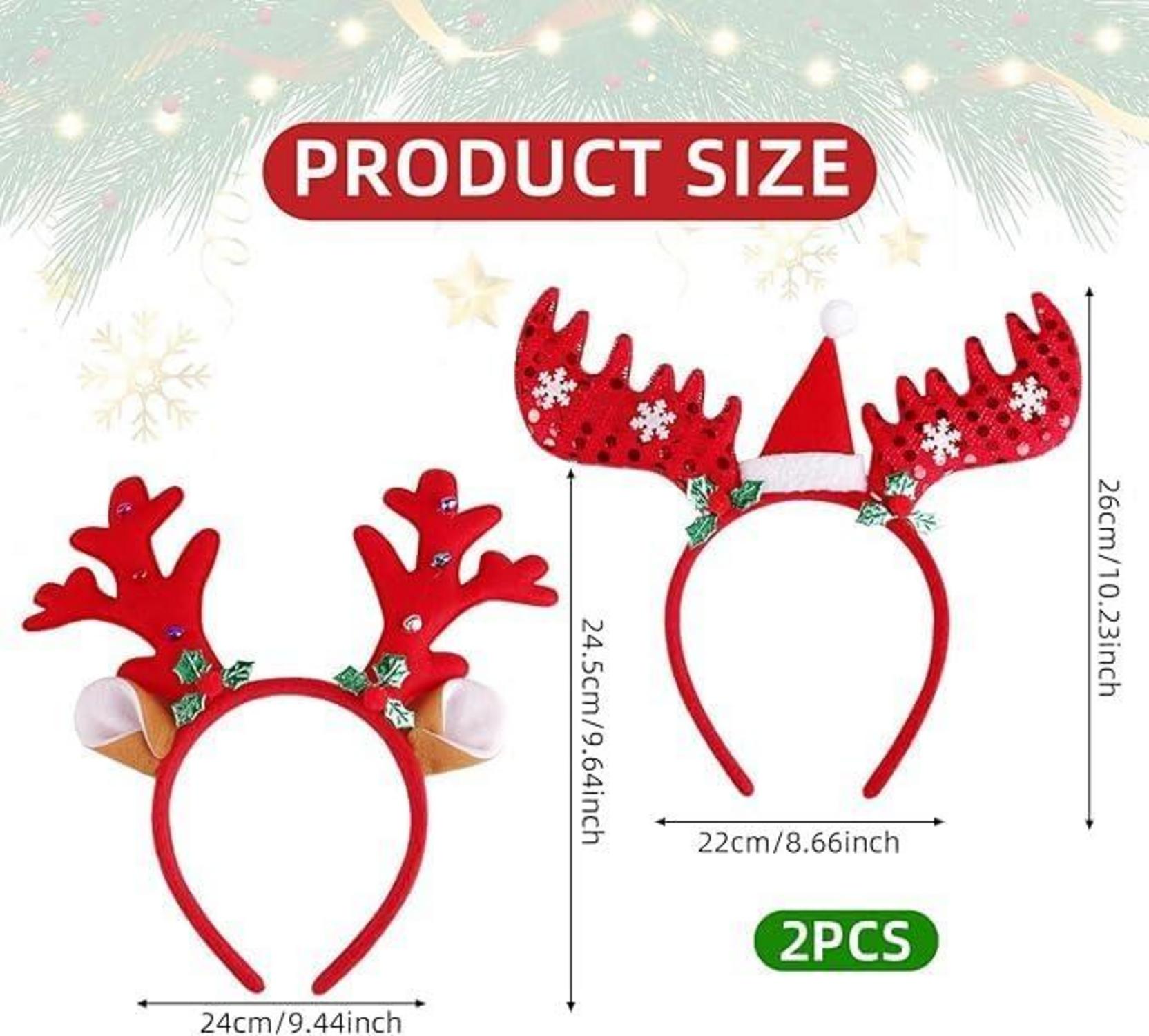 Weihnachten Haarreif Rentier Geweih Stirnbänder Kinder