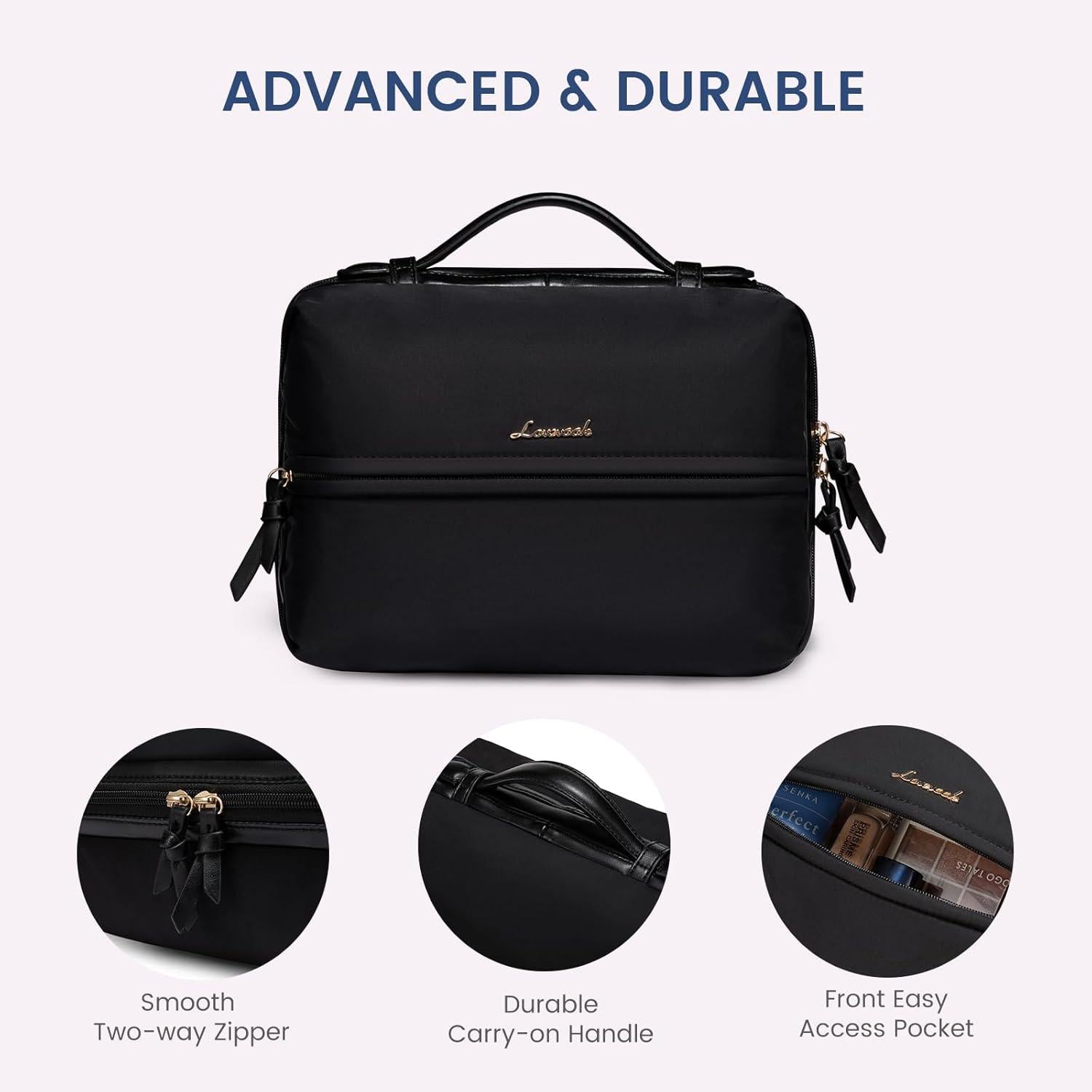 Kulturtasche Damen Aufhängbar Groß Wasserdicht Beauty Case