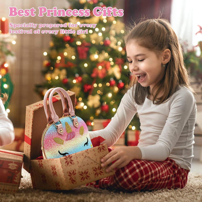 Kinderschminkkoffer für Mädchen, Make-up Set 4-12 Jahre