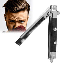 Switchblade Taschenkamm Klappmesser Haarkamm automatisch styling