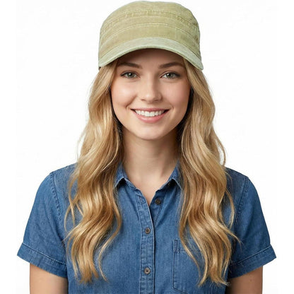 Military Cap Herren – Verstellbare Army Cap Vintage Style