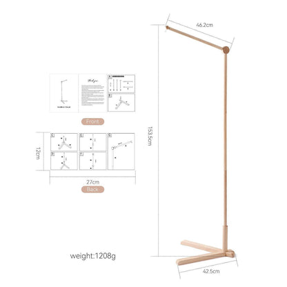 Holz Baby Mobile Halterung – Stabile & Verstellbare Spieluhr Halterung
