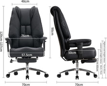 XXL Bürostuhl Ergonomisch mit Hoher Rückenlehne und Breitem