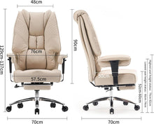 Ergonomischer Bürostuhl mit Hoher Rückenlehne, Verstellbaren