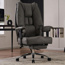 Ergonomischer Chefsessel mit hoher Rückenlehne und breitem Sitz, PU