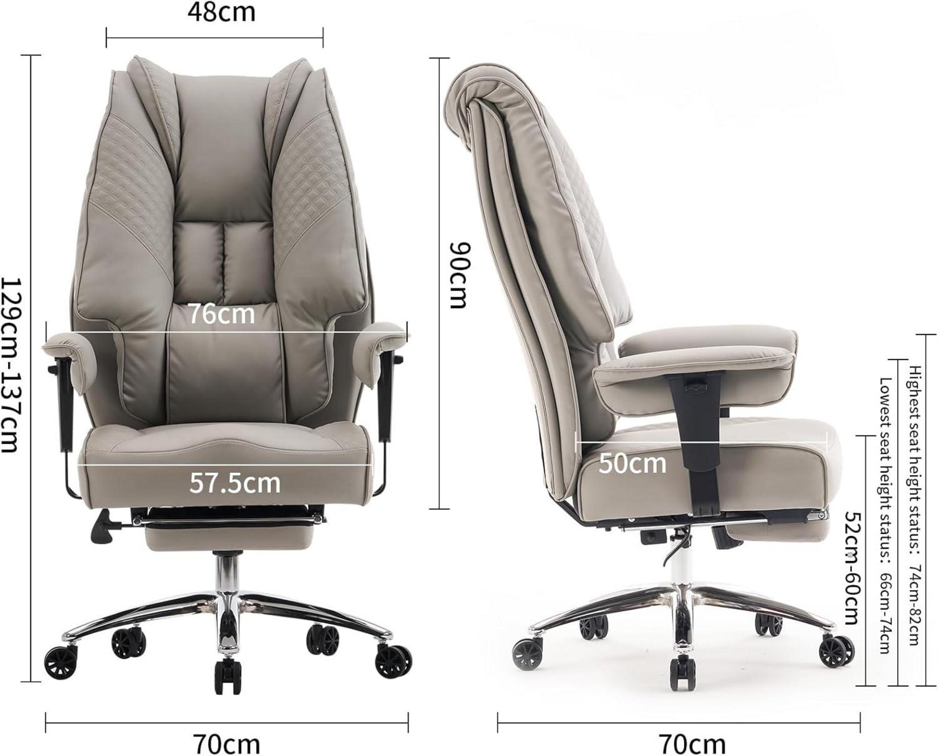 Bürostuhl Ergonomisch Hohe Rückenlehne Verstellbare