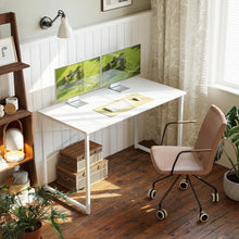 Kleiner Computertisch Bürotisch 120x48cm, Industrie-Design