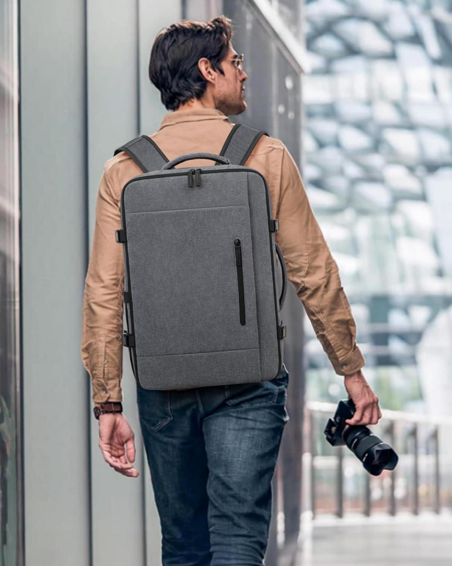 Handgepäck Rucksack 45x36x20 für Easyjet, Flugzeug Klein Tasche 15,6