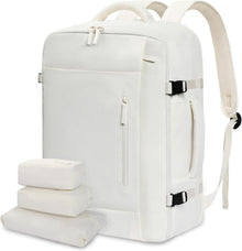 40L Reiserucksack mit 3 Packing Cubes für Herren und Damen