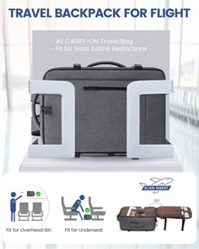 40L LOVEVOOK Travel Backpack Handgepäck Rucksack für 17 Zoll