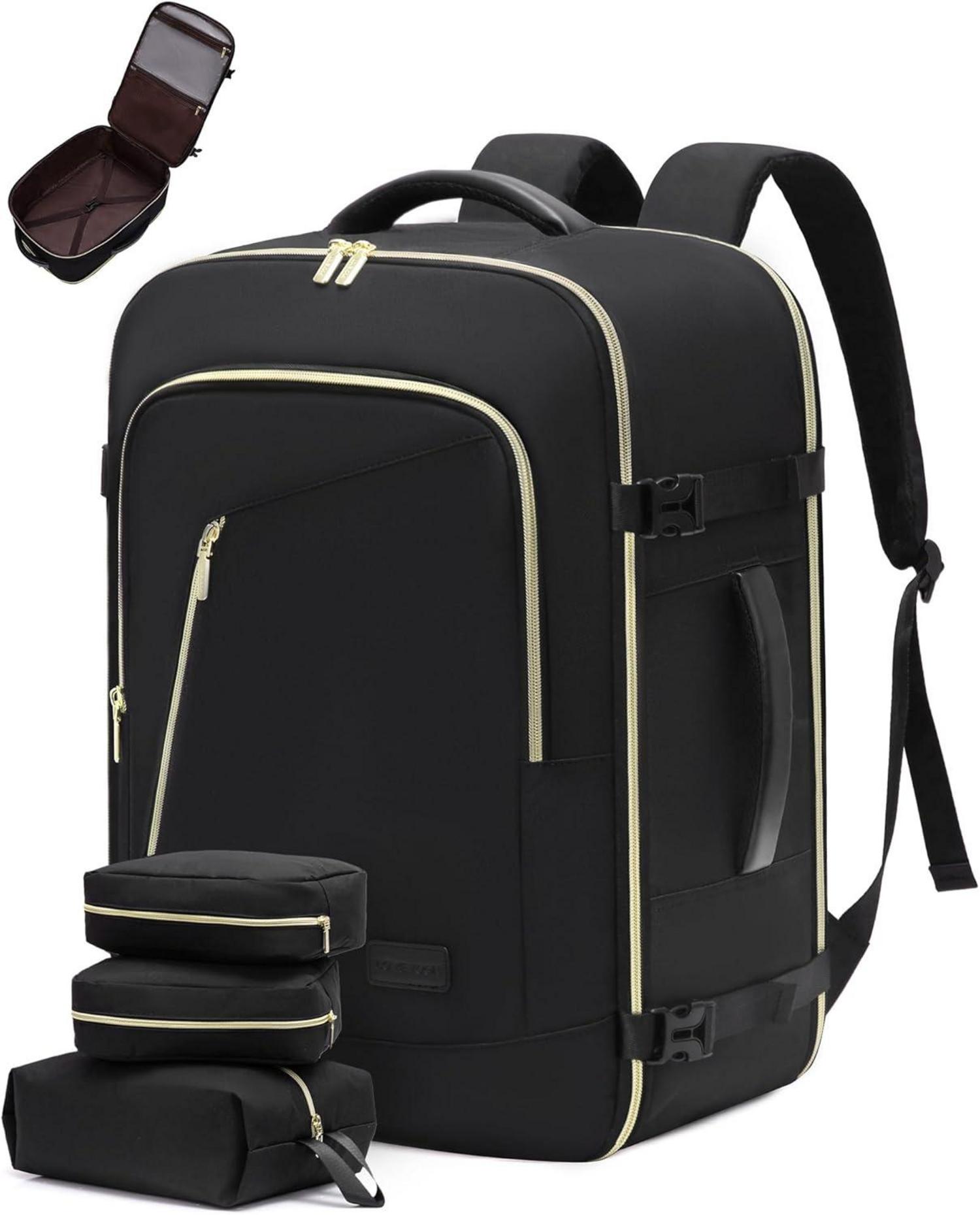 Reiserucksack Handgepäck Rucksack Flugzeug 18 Zoll Laptop Damen Herren