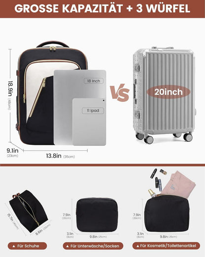 Handgepäck Rucksack 18 Zoll Laptop Reiserucksack