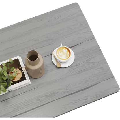 Vintage Couchtisch Holz Metall 90x45x42cm mit Stauraum Grau