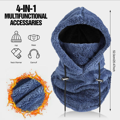 Winter Sturmhaube Fleece – Winddicht & Warm für Herren & Damen