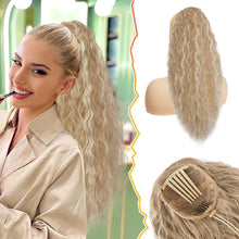 Lockige Ponytail Extension mit Kordelzug 56cm Haarteil - Synthetik