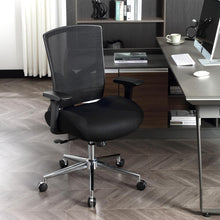 Ergonomischer Bürostuhl 200KG: Mesh Rückenlehne, 4D