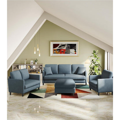 Kleines 2-Sitzer Sofa 130cm – Gemütliche Mini Couch für Wohnzimmer