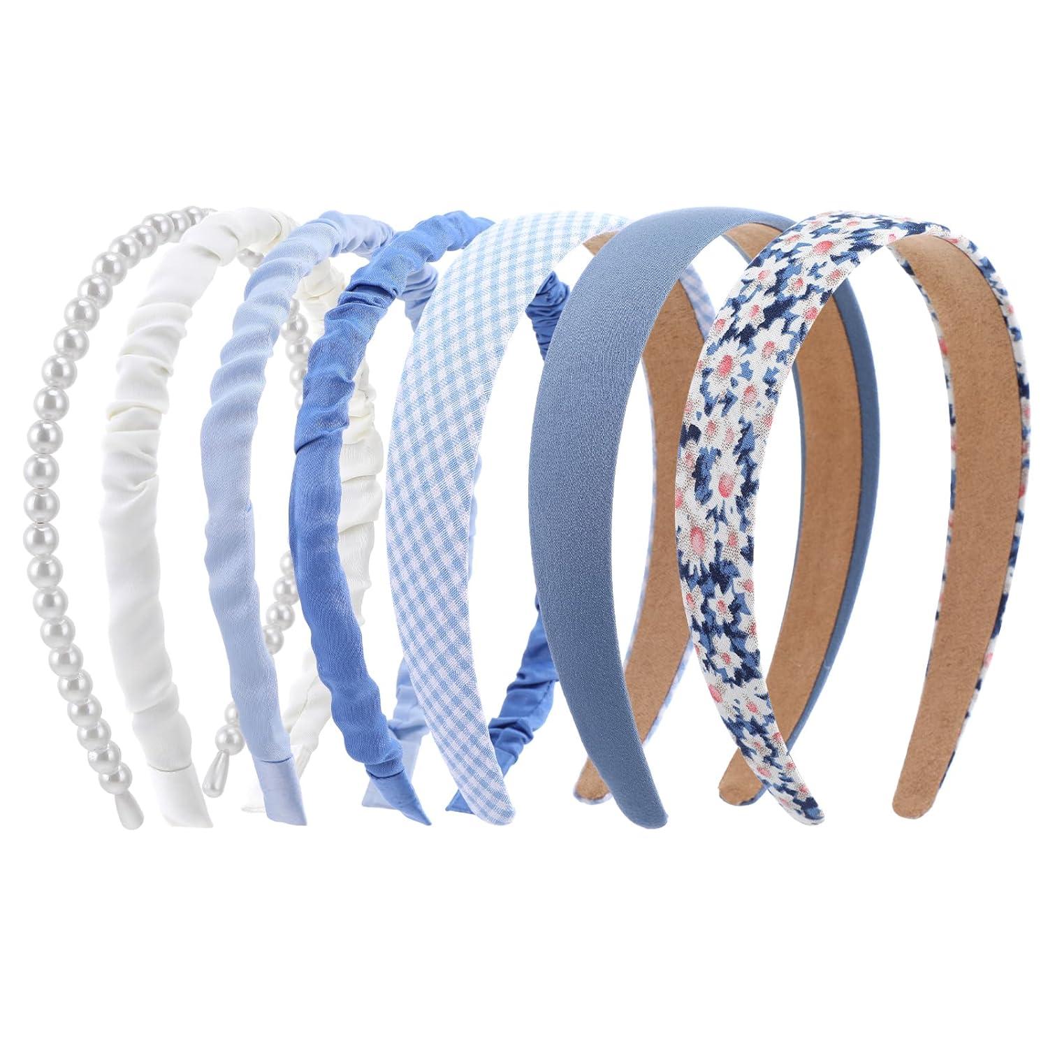 7-teiliges Mädchen-Stirnband-Set Modische Stirnbänder Mädchen Damen