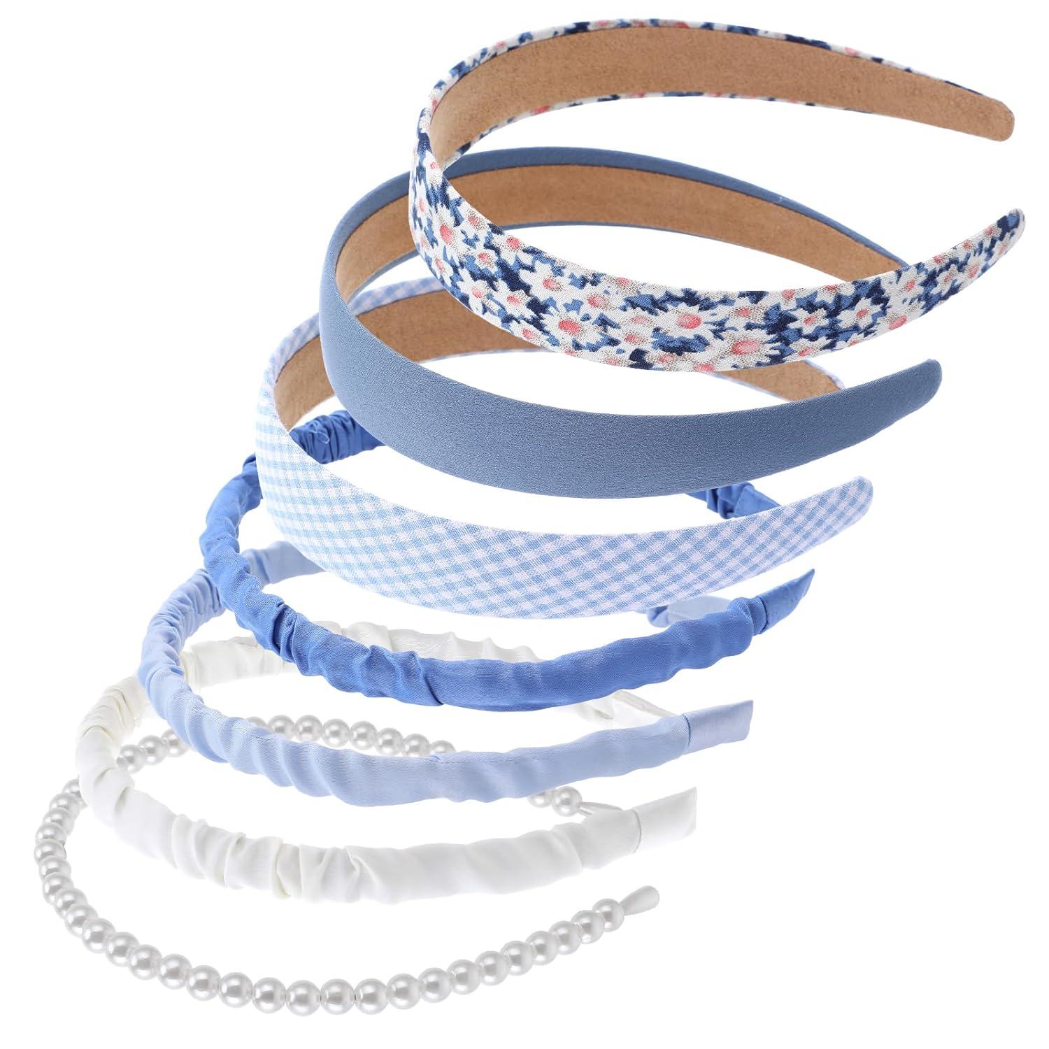 7-teiliges Haarreifen Set Damen Mädchen-Stirnband-Set