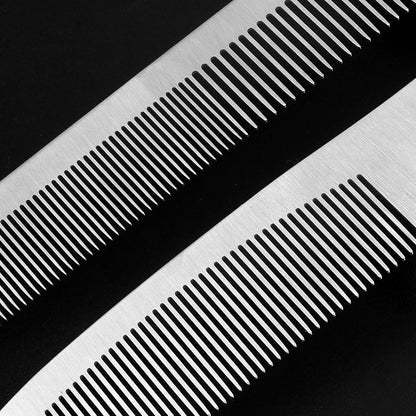 Metall Friseurkämme 2 Stück Set Antistatischer Kamm Feinzahnkamm